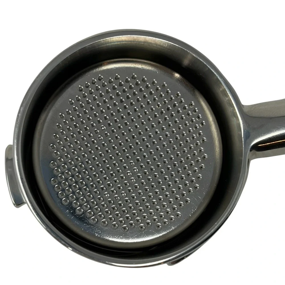 Espresso Portafilter 51mm Stainless Steel w/ Multicolor‎ Wood Grain Handle